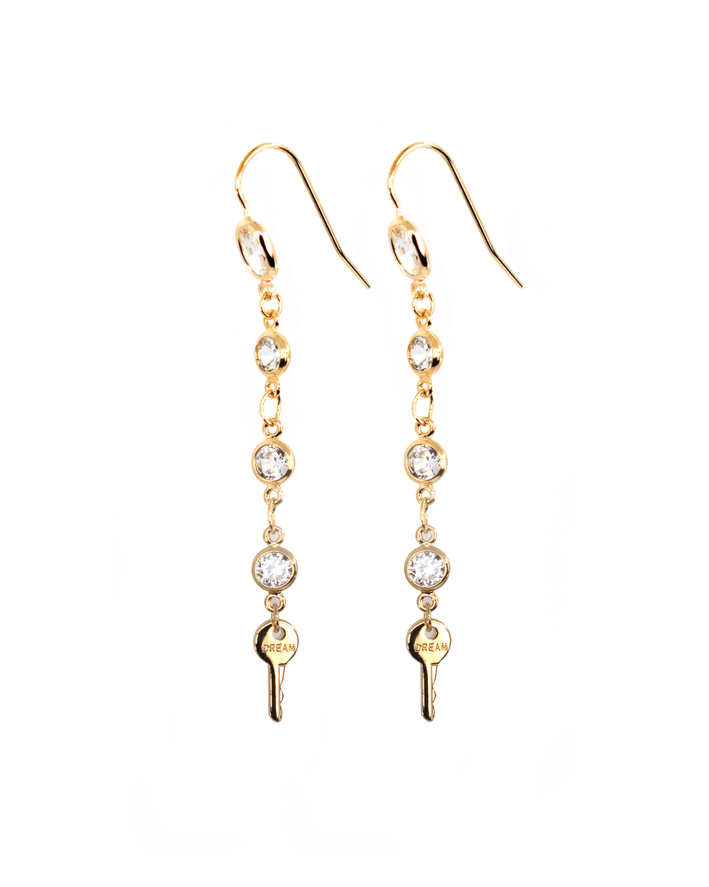 Dream Crystal Droplet Earrings