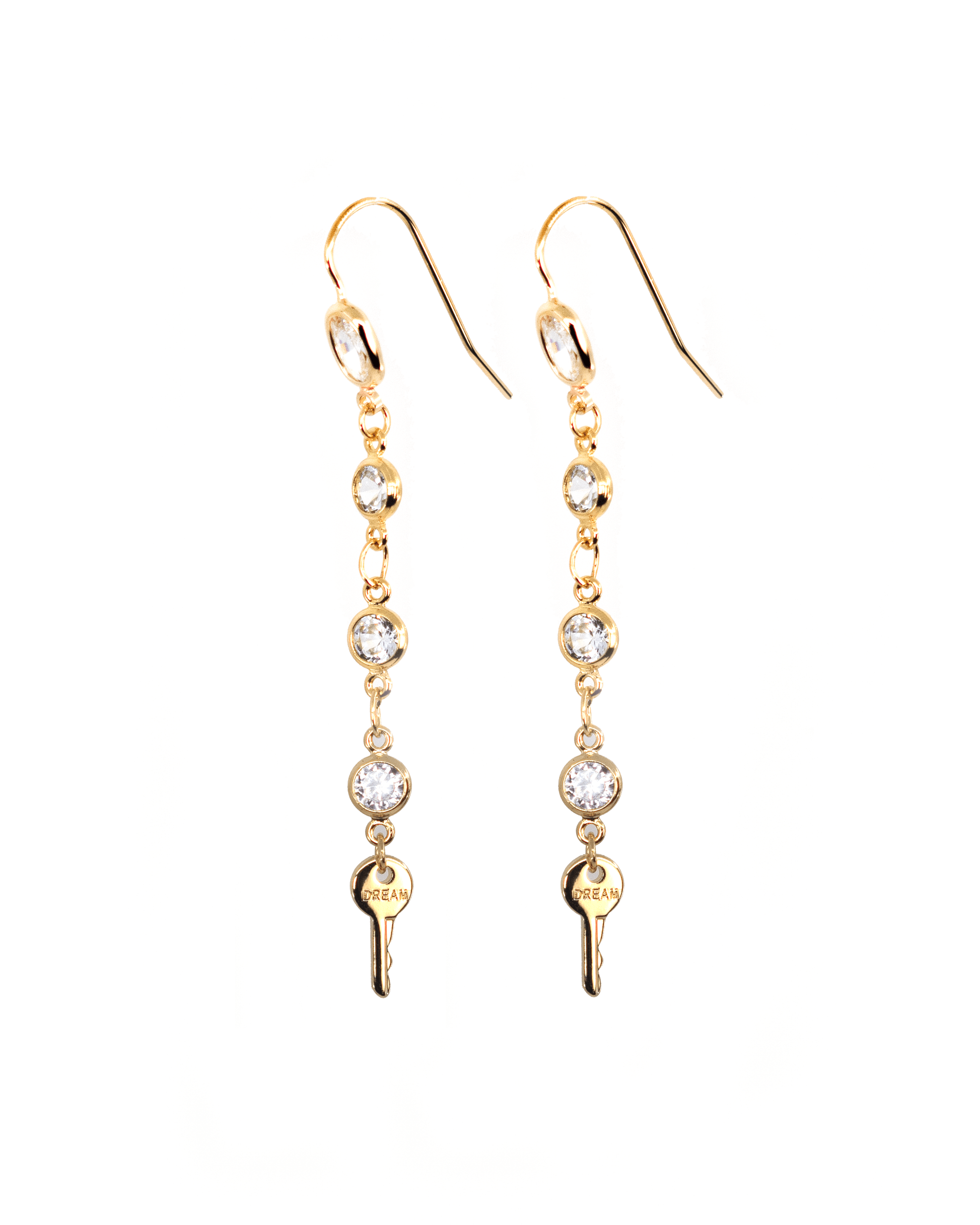 Dream Crystal Droplet Earrings