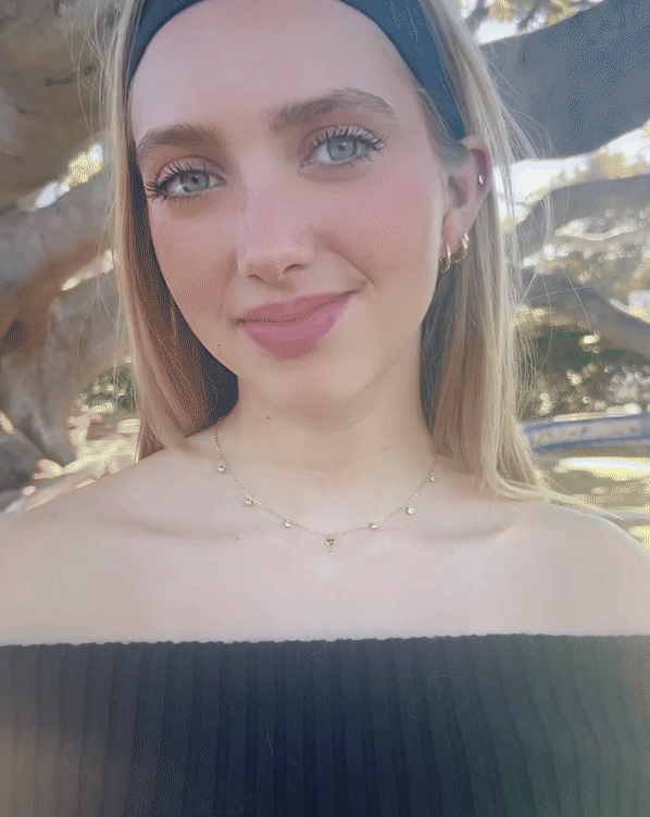 Crystal Droplet + Mini Key Necklace