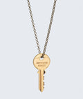 Love Your Flawz Classic Key Necklace