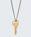 Love Your Flawz Classic Key Necklace