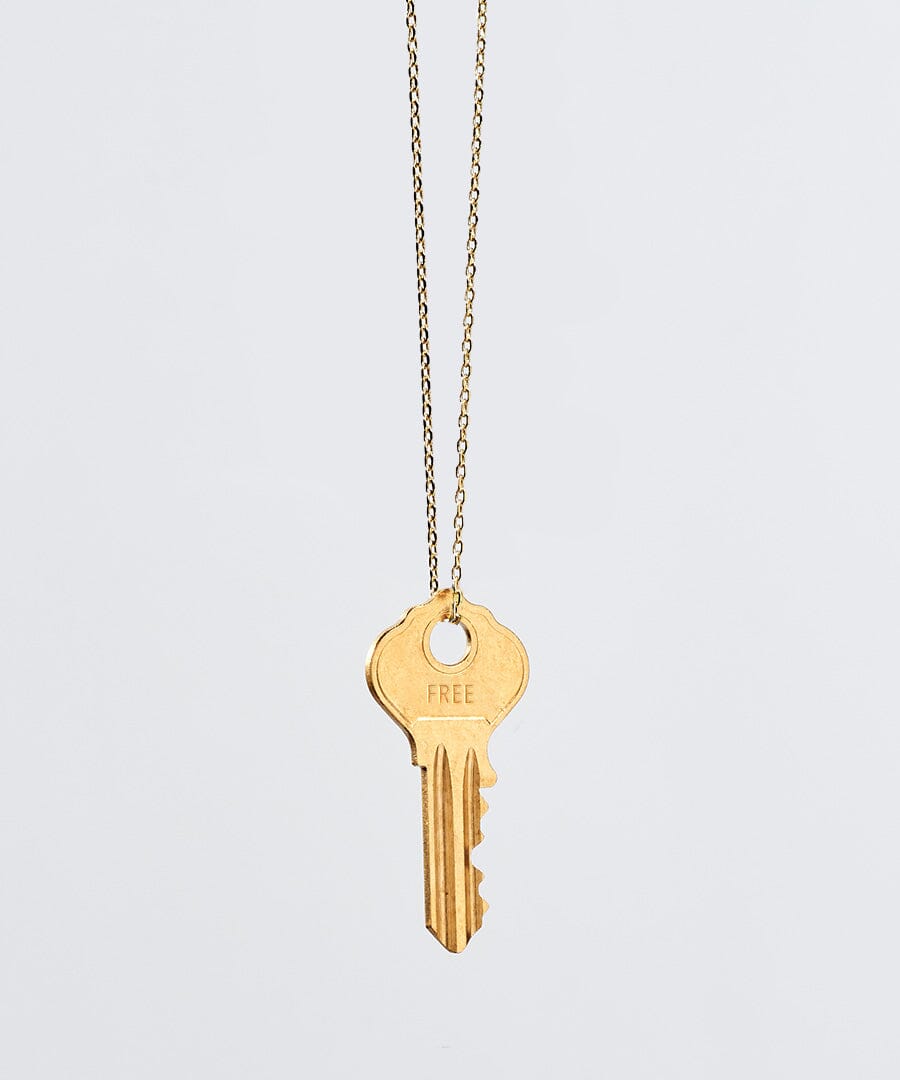 Pride Dainty Key Necklace