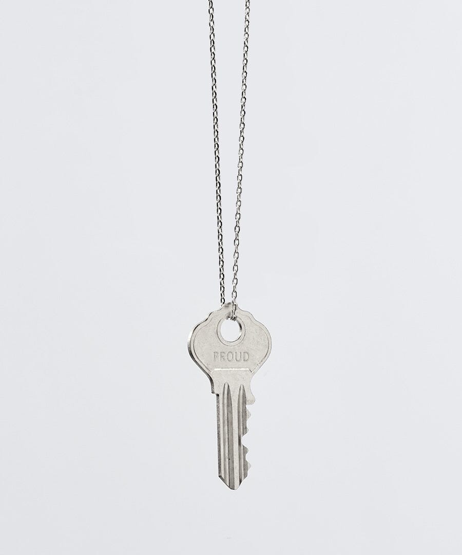 Pride Dainty Key Necklace