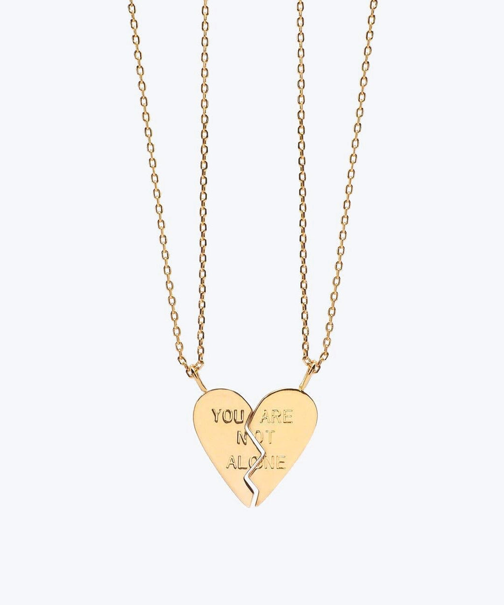 You Are Not Alone Necklace Set