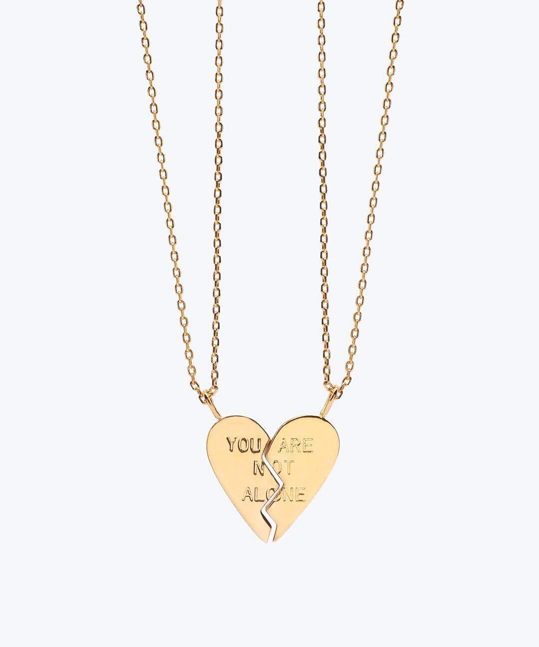 You Are Not Alone Necklace Set
