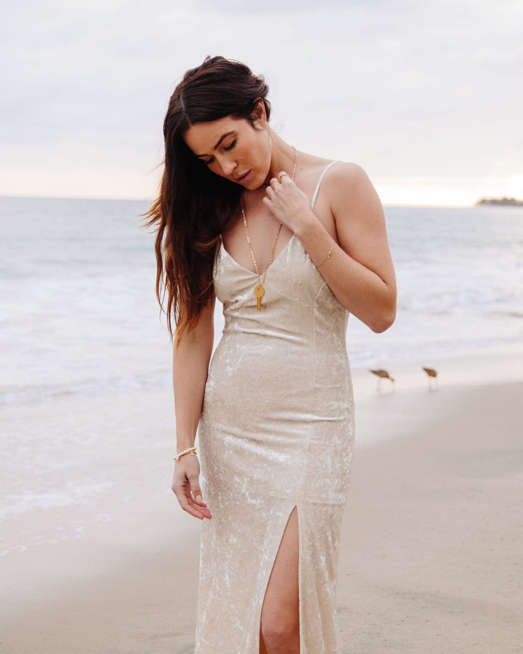 HHCLA Classic Key Gold Amalfi Necklace