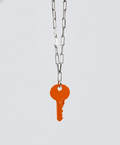 Color Dainty Emily Key Silver Brooklyn Chain Necklace
