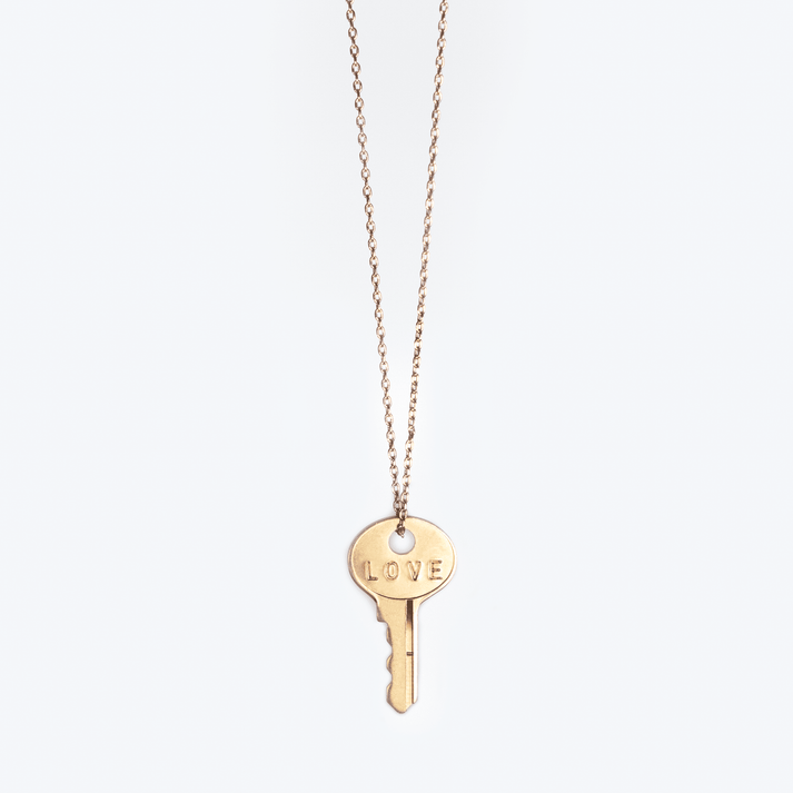 Dainty Emily Key Necklace