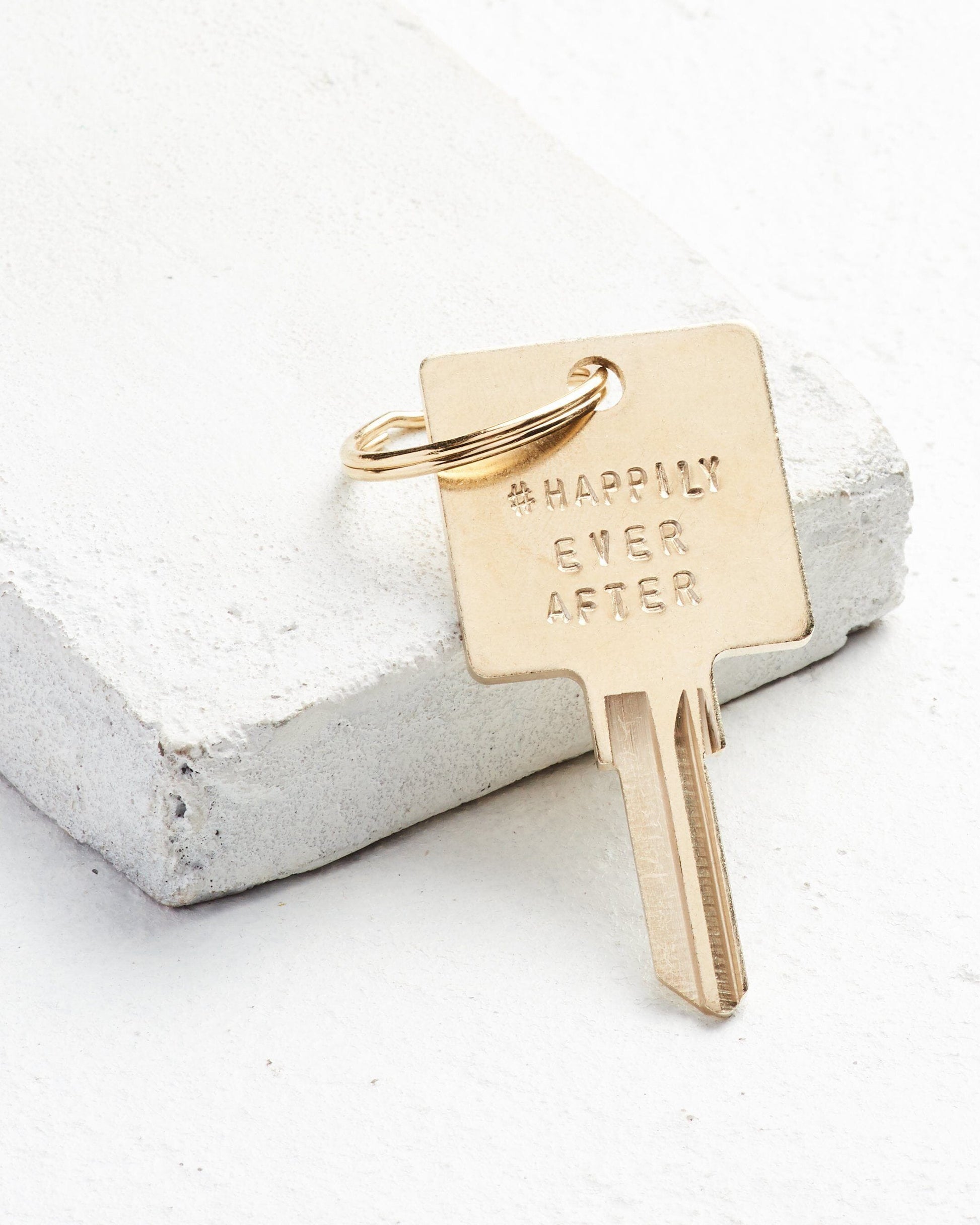 Wedding Hashtag Keychain
