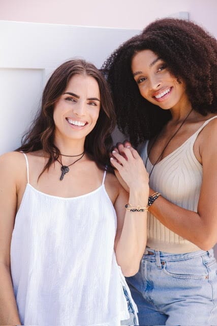HHCLA Matte Black Classic Key Necklace